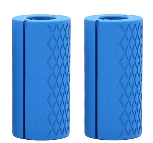 Home Fitness Gym Thick Weight Lifting Silicone Grips Australia