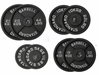 Home Fitness Gym Olympic Cast Iron Plate Package 100KG SET Australia